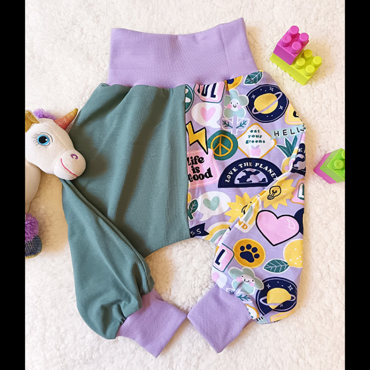 Sarouel évolutif bébé 6-18 mois Good Vibes | Ketali