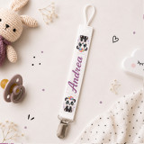 Attache-sucette personnalisée prénom bébé | Ketali