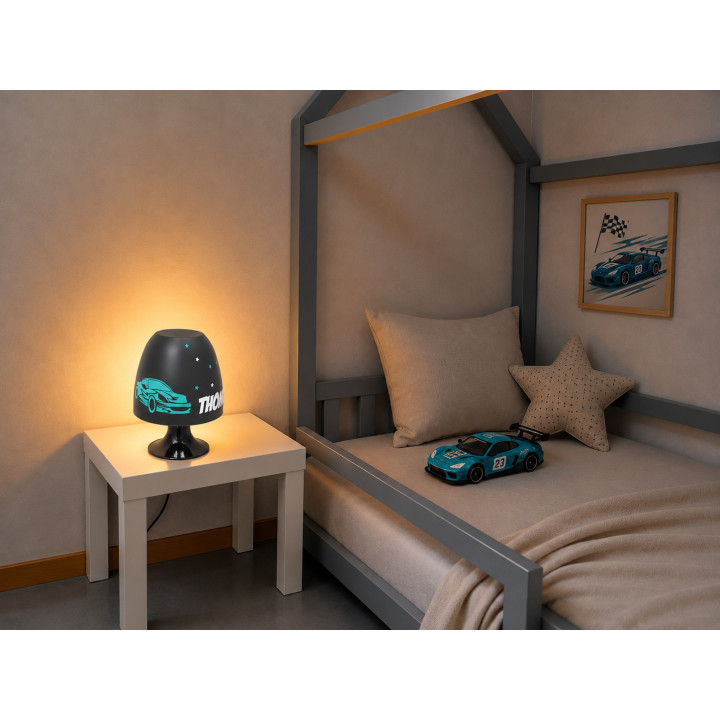 Lampe personnalisée voiture de course | Ketali Création