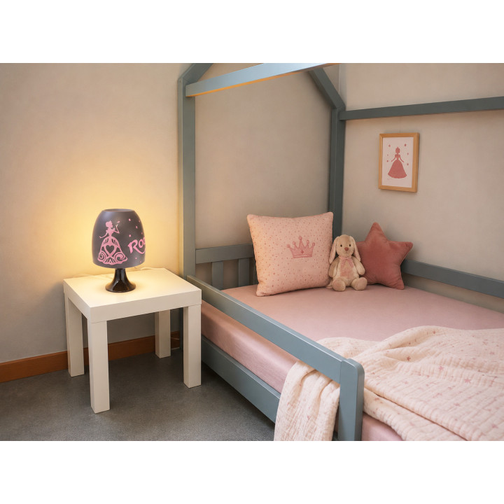 Lampe personnalisée princesse | Ketali Création