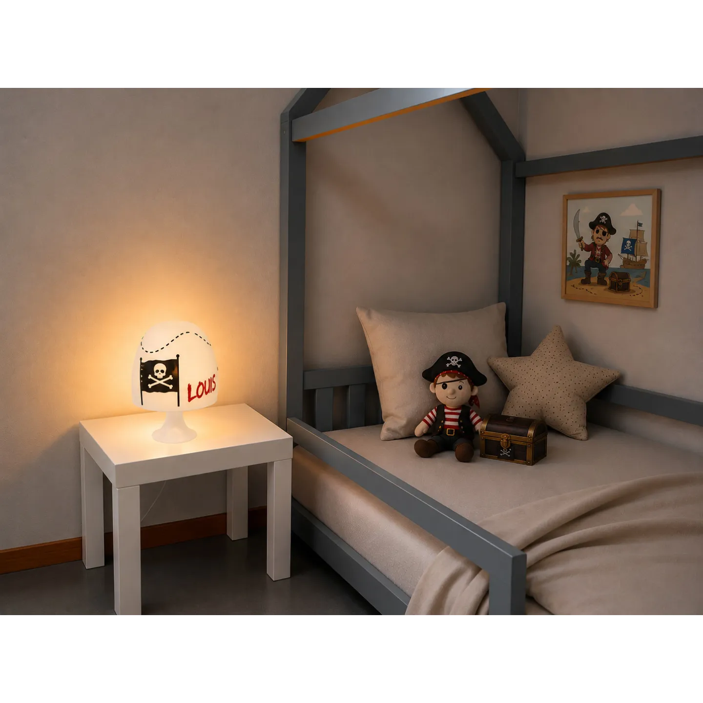 Lampe personnalisée pirates | Ketali