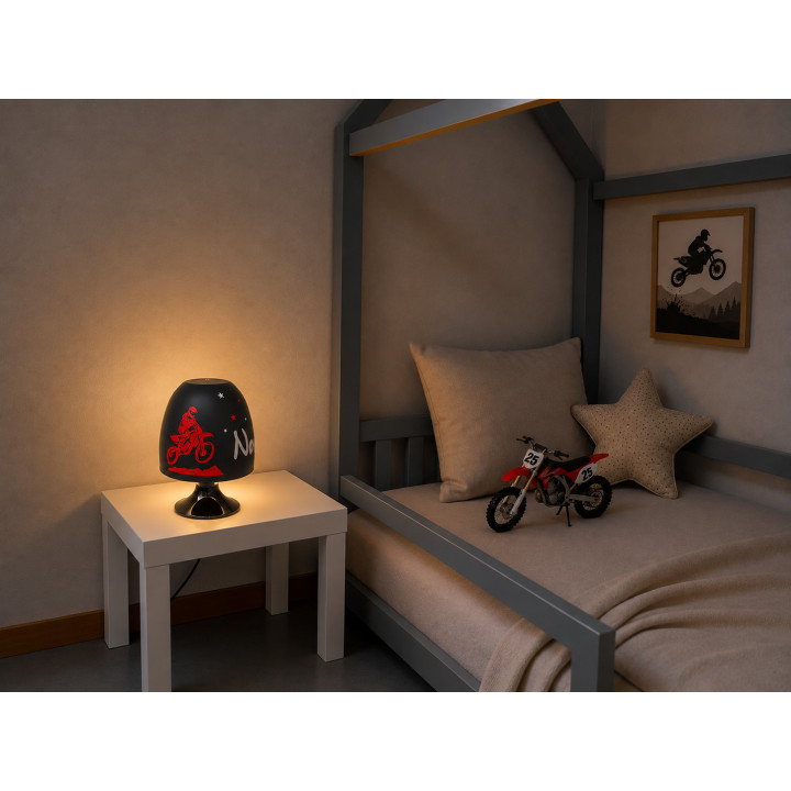 Lampe personnalisée motocross | Ketali