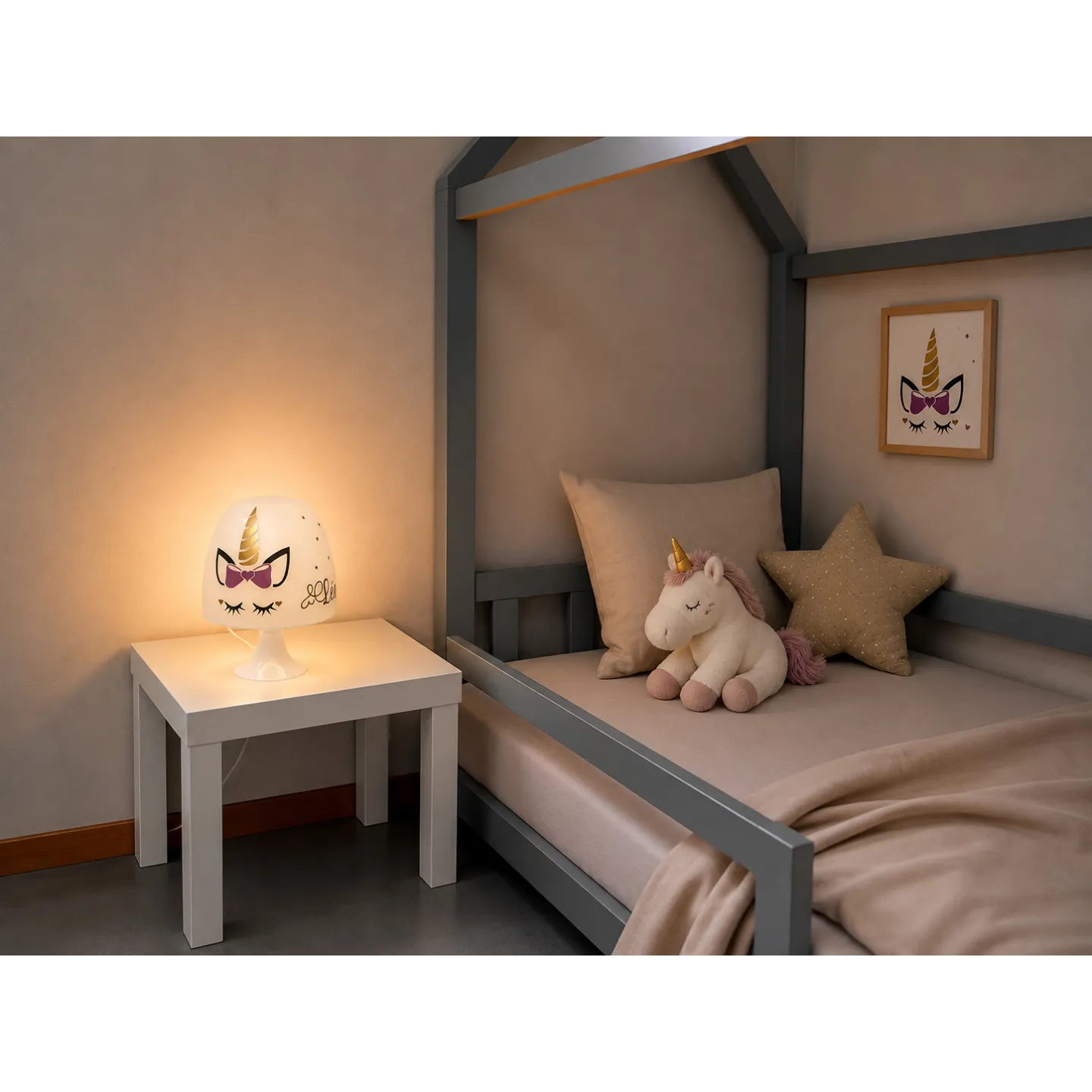 Lampe personnalisée licorne | Ketali