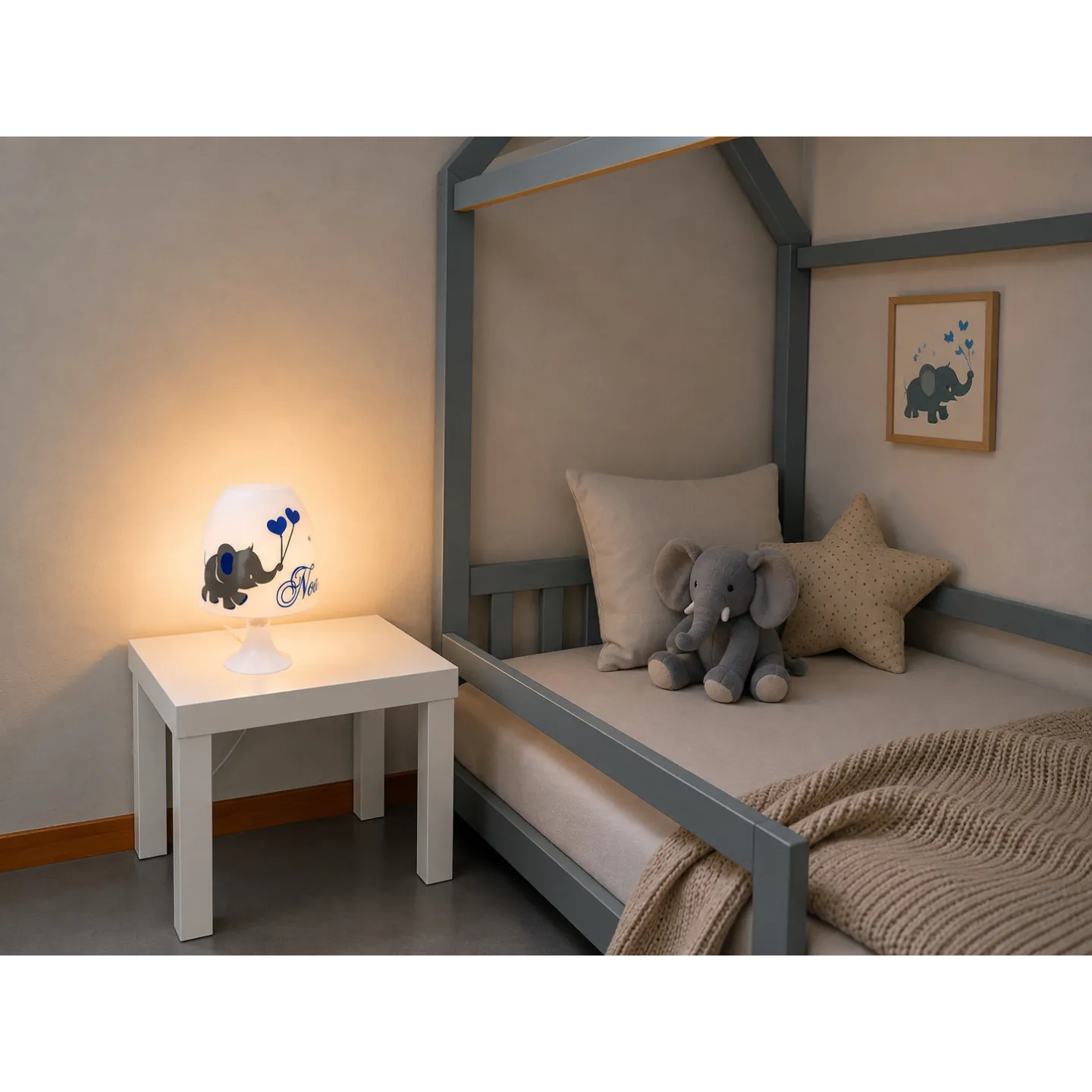 Lampe personnalisée éléphant | Ketali