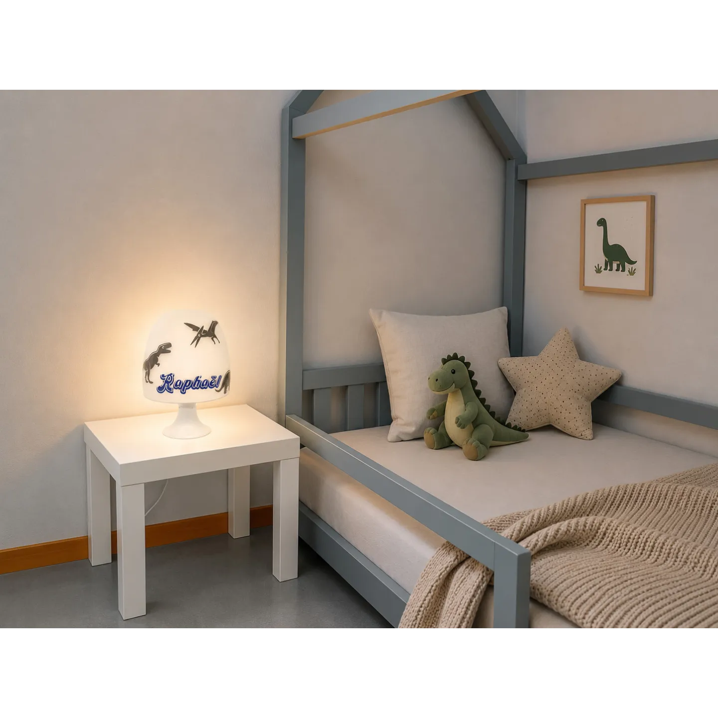 Lampe personnalisée dinosaures | Ketali