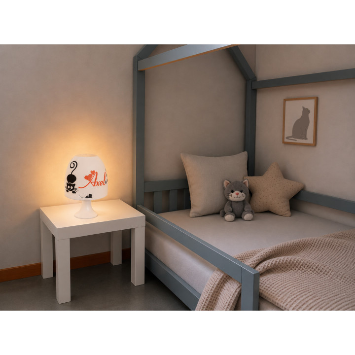 Lampe personnalisée chat et la souris | Ketali