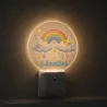 Veilleuse murale personnalisée bébé enfant météo enchantée | Ketali Création