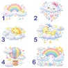 Set repas bébé personnalisé météo enchantée | Ketali création