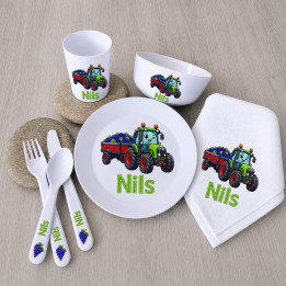 Set repas bébé personnalisé domain viticole | Ketali création