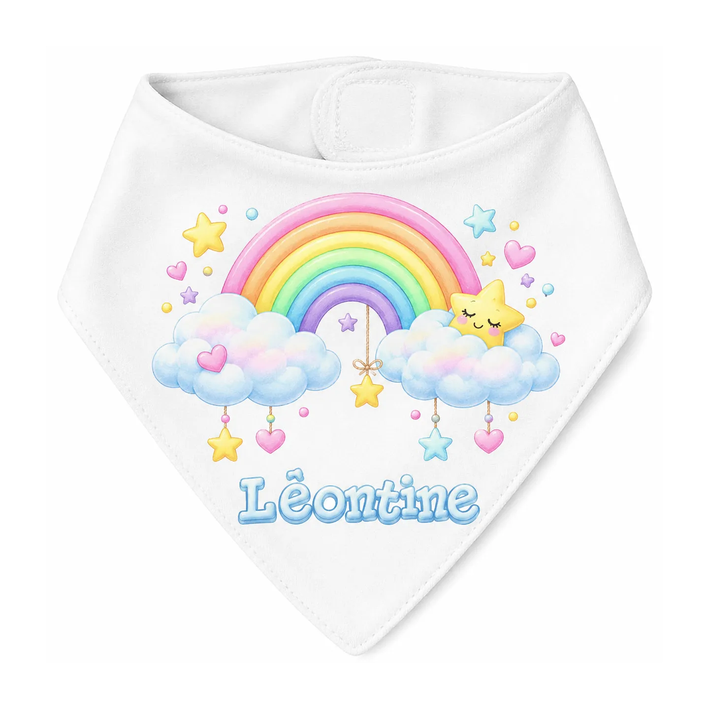 Bavoir bandana personnalisé Météo enchantée | Ketali