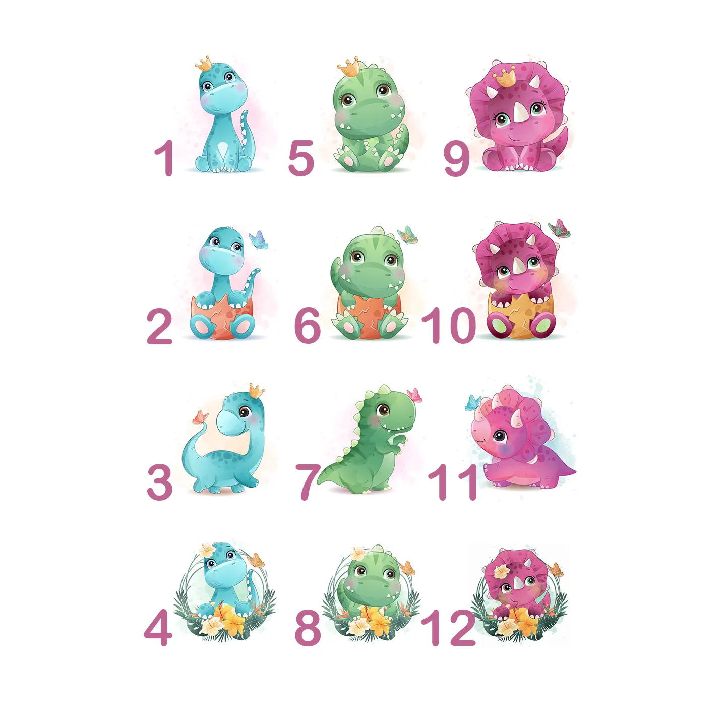 Bavoir bandana personnalisé Dinosaure | Ketali