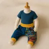 Sarouel évolutif bébé 6-18 mois monstres en bazar | Ketali