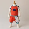 Ensemble 2 - 4 Ans Short T-shirt bébé Météo arc-en-ciel | Ketali