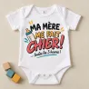 Body bébé humoristique Ma mère me fait chier | Ketali