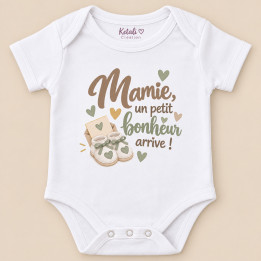 Body annonce grossesse Mamie – Un petit bonheur arrive | Ketali