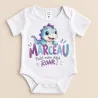 Body bébé personnalisé prénom dinosaure | Ketali