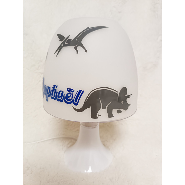 Lampe personnalisée dinosaures | Ketali
